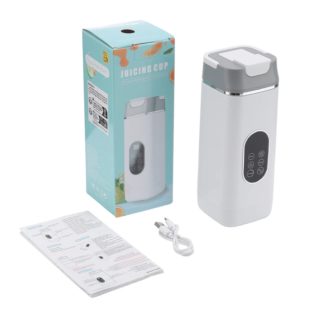 Portable Juicing Cup and Personal Blender for Healthy Drinks on the Go - 14