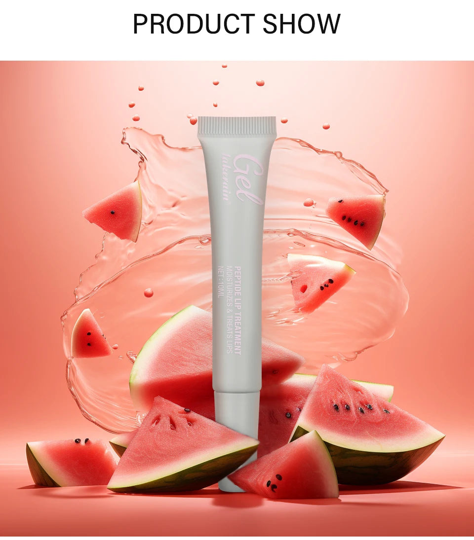 Peptide Lip Treatment and Moisturizing Gel for Dry Chapped Lips Daily Care