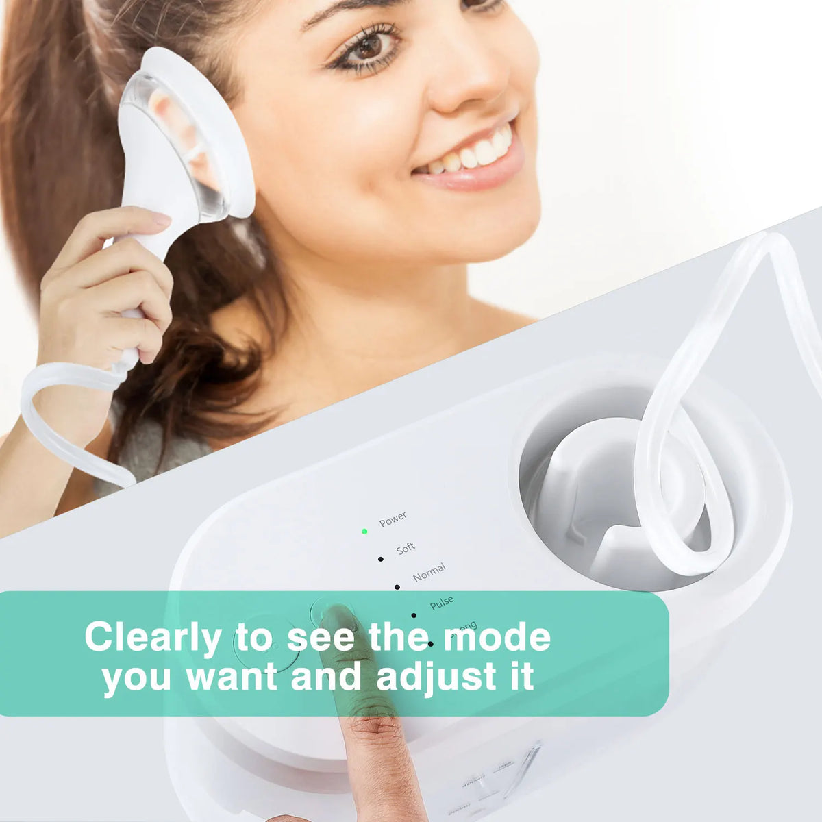 Electric Ear Wax Removal System and Ear Irrigation Cleaner for Home Ear Care Use