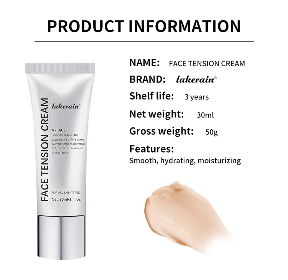 Face Tension Cream and Pore Blurring Primer for Flawless Makeup Application - 16