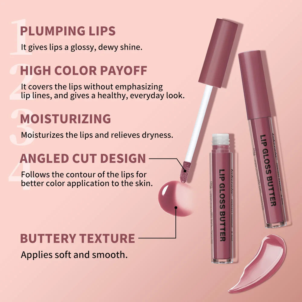 Lip Liner and Lip Gloss Set for Daily Makeup and Enhancing Natural Lip Shape - 9