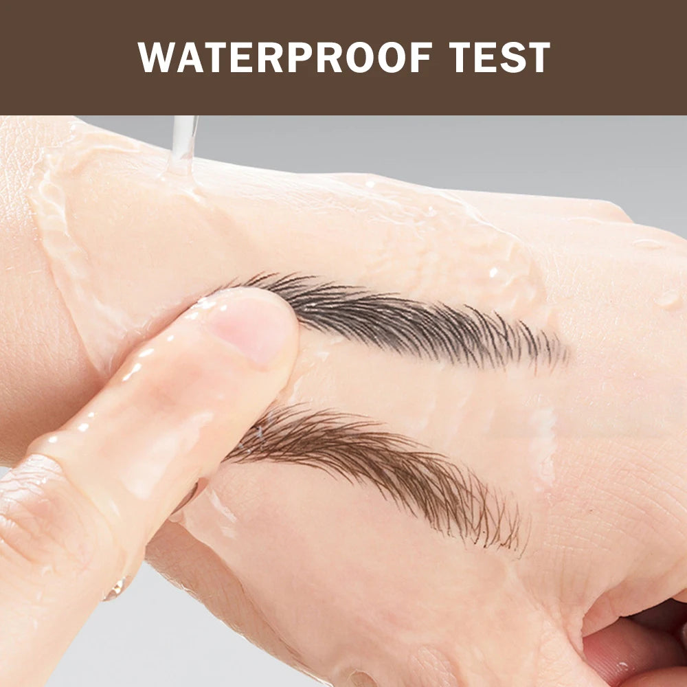Liquid Eyebrow Pen and Tattoo Brow Tint for Natural Definition and Daily Makeup - 6