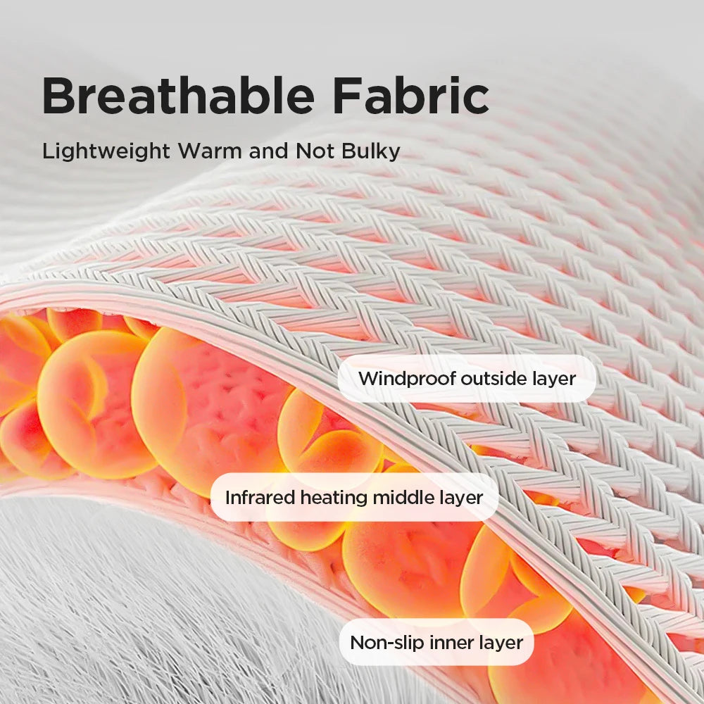 Heated Wrist Brace and Vibration Massager for Daily Relief and Office Comfort - 4