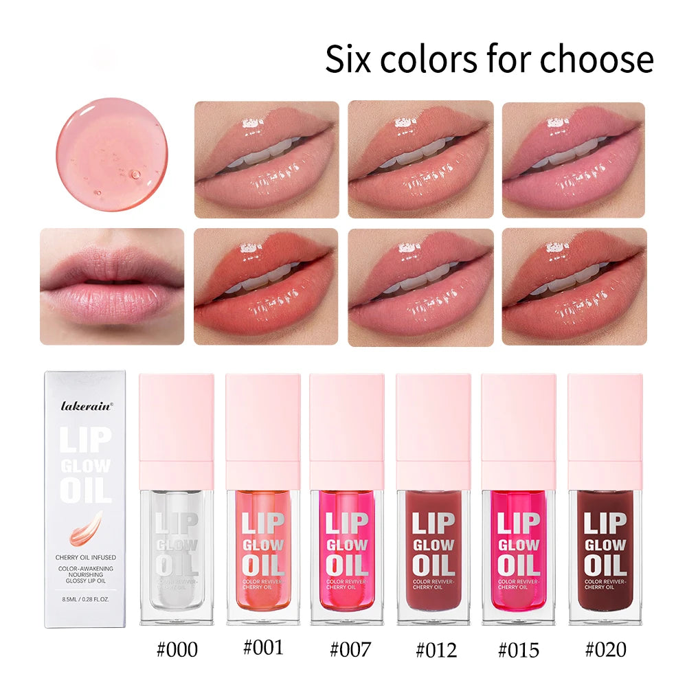 Moisturizing Lip Glow Oil and Hydrating Lip Glaze for Daily Care and Soft Lips