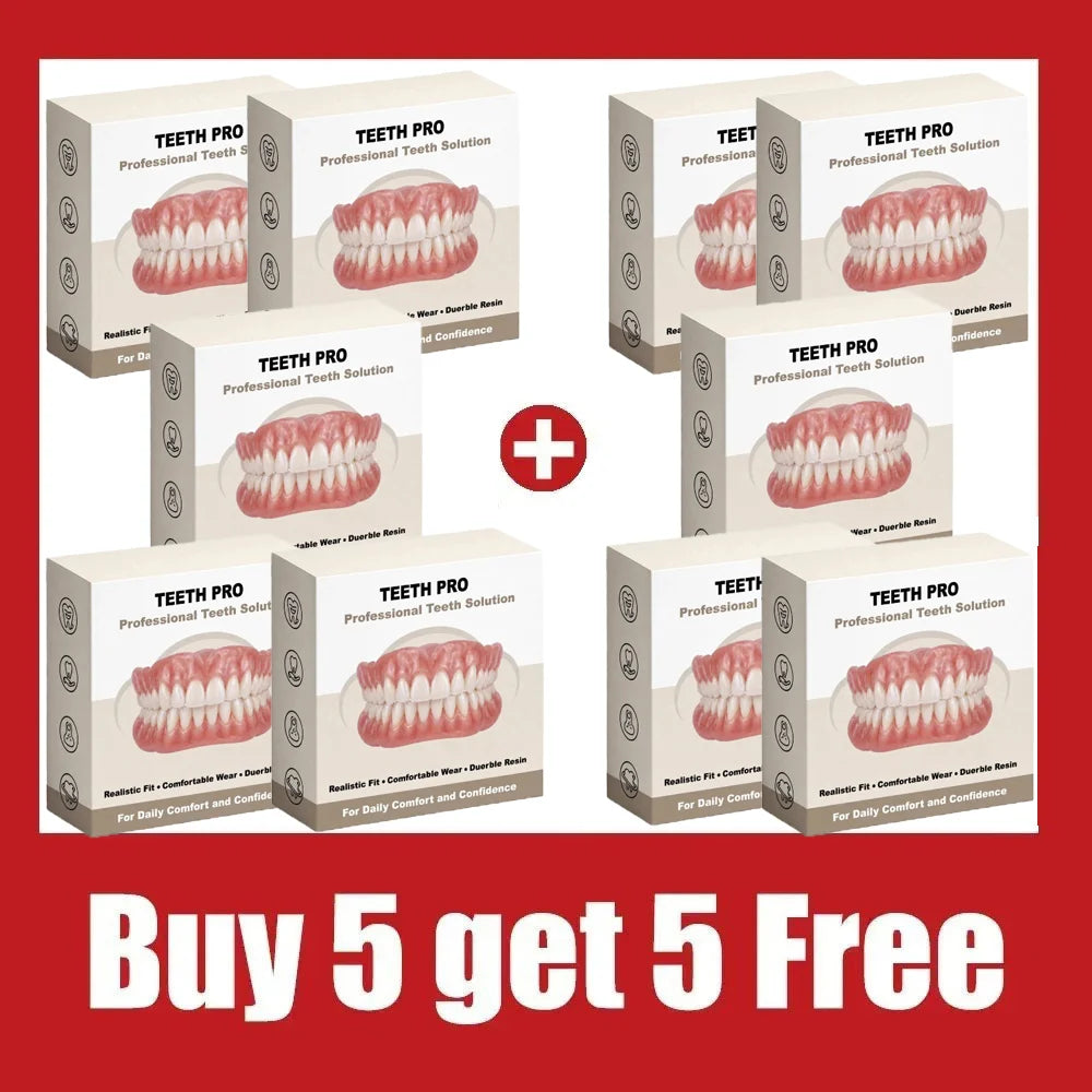 Silicone Snap On Veneers and Cosmetic Teeth Covers for Instant Smile Confidence - 10