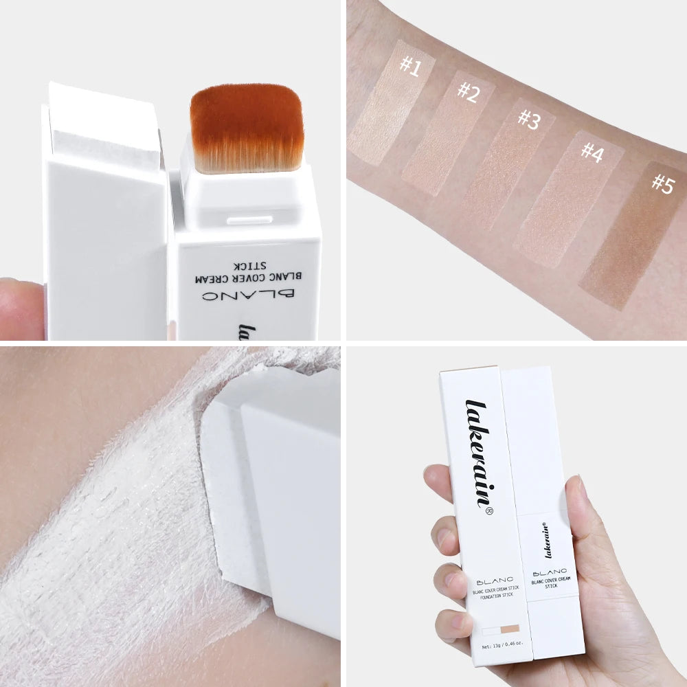 Blanc Cover Cream Stick and Color Changing Foundation for Natural Daily Makeup - 5