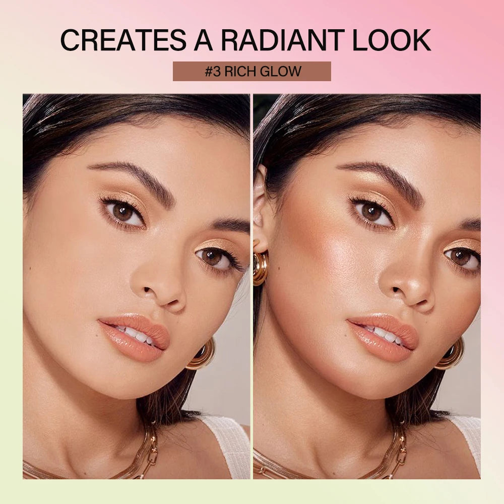 Contour Bronzer Stick and Face Sculpting Makeup for Daily Glowing Complexion - 4