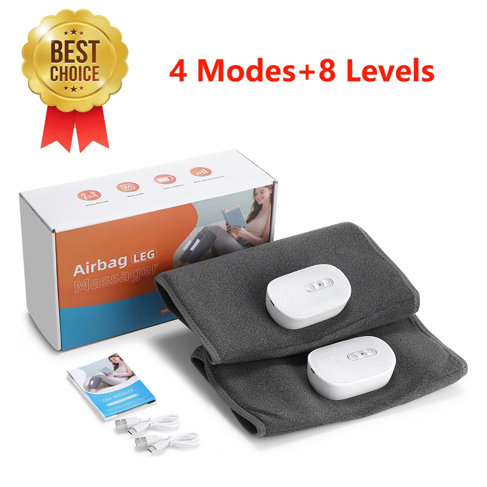 Air Compression Calf Massager and Leg Recovery Wrap for Sedentary Workers - 25