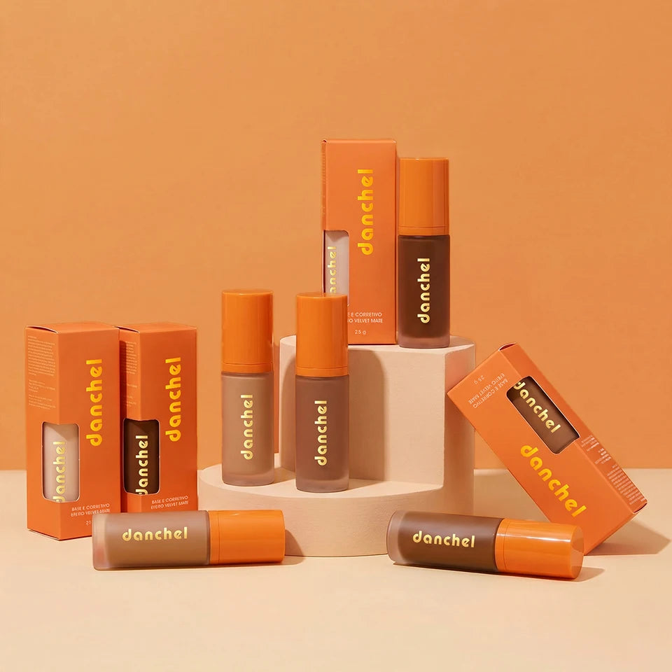 Liquid Foundation and Face Concealer for Daily Makeup and Flawless Skin Coverage - 18