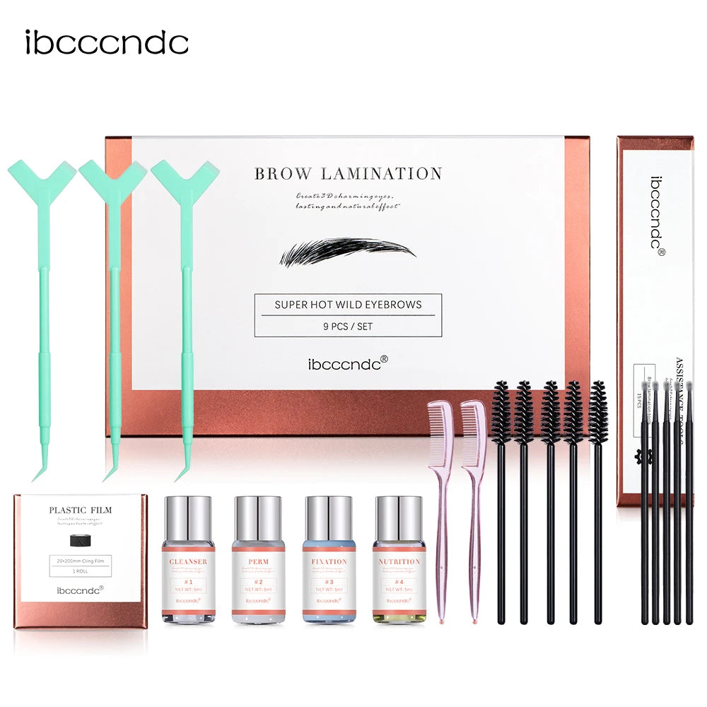 Brow Lamination Kit and Eyebrow Lifting Set for Professional Salon Style Brows - 34