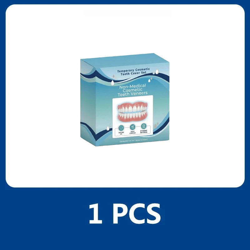 Adjustable Silicone Denture Kit and Temporary Teeth Set for a Natural Smile - 8