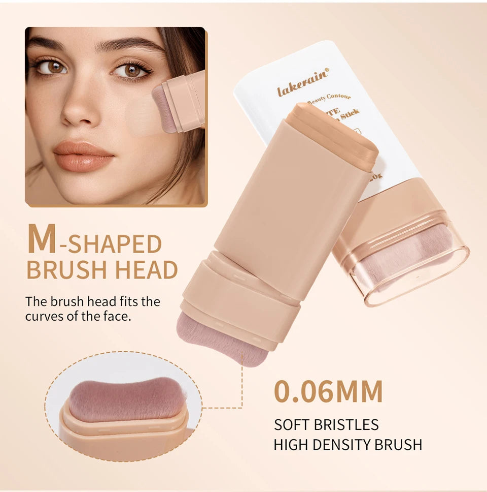 Matte Foundation Stick and Cream Concealer for a Flawless Daily Makeup Look - 12