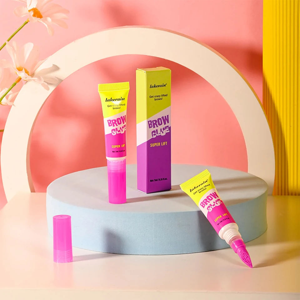 Brow Lamination Gel and Eyebrow Styling Glue for Long Lasting Defined Brows