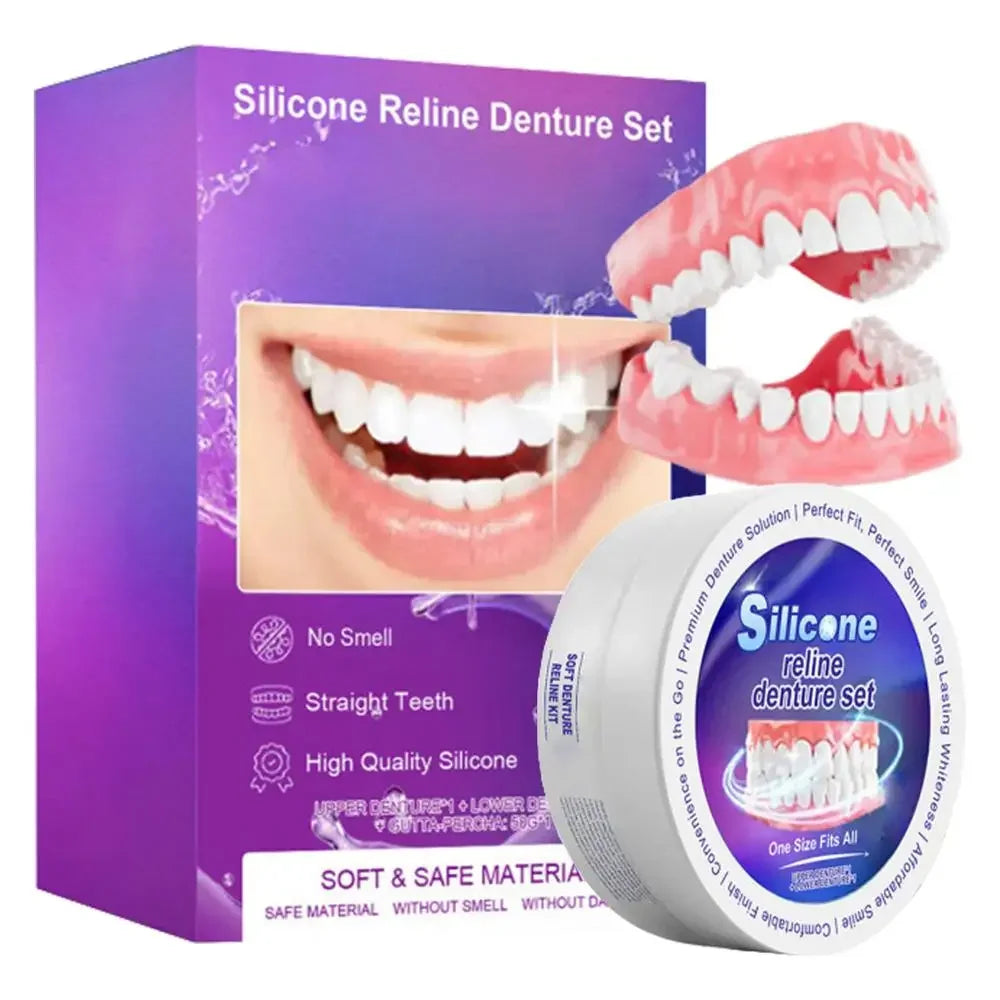 Denture Reliner Kit and Temporary Teeth Set for Daily Smile Enhancement Needs - 8