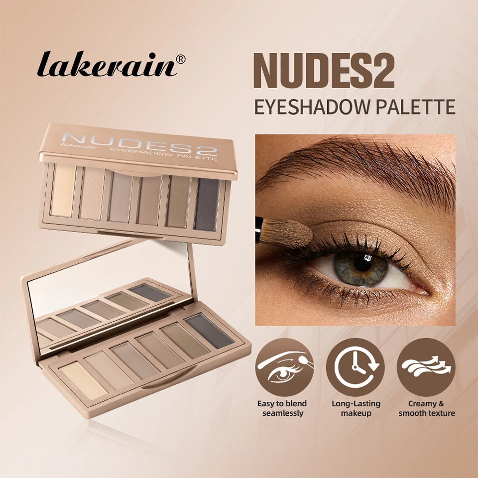 Eyeshadow Palette and Neutral Makeup Set for Everyday Looks and Party Wear - 7