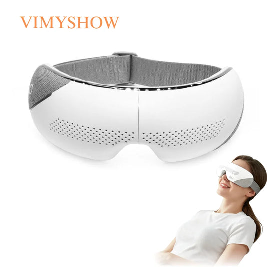 Airbag Eye Massager and Electric Eye Mask for Relaxing Strained Eyes at Home