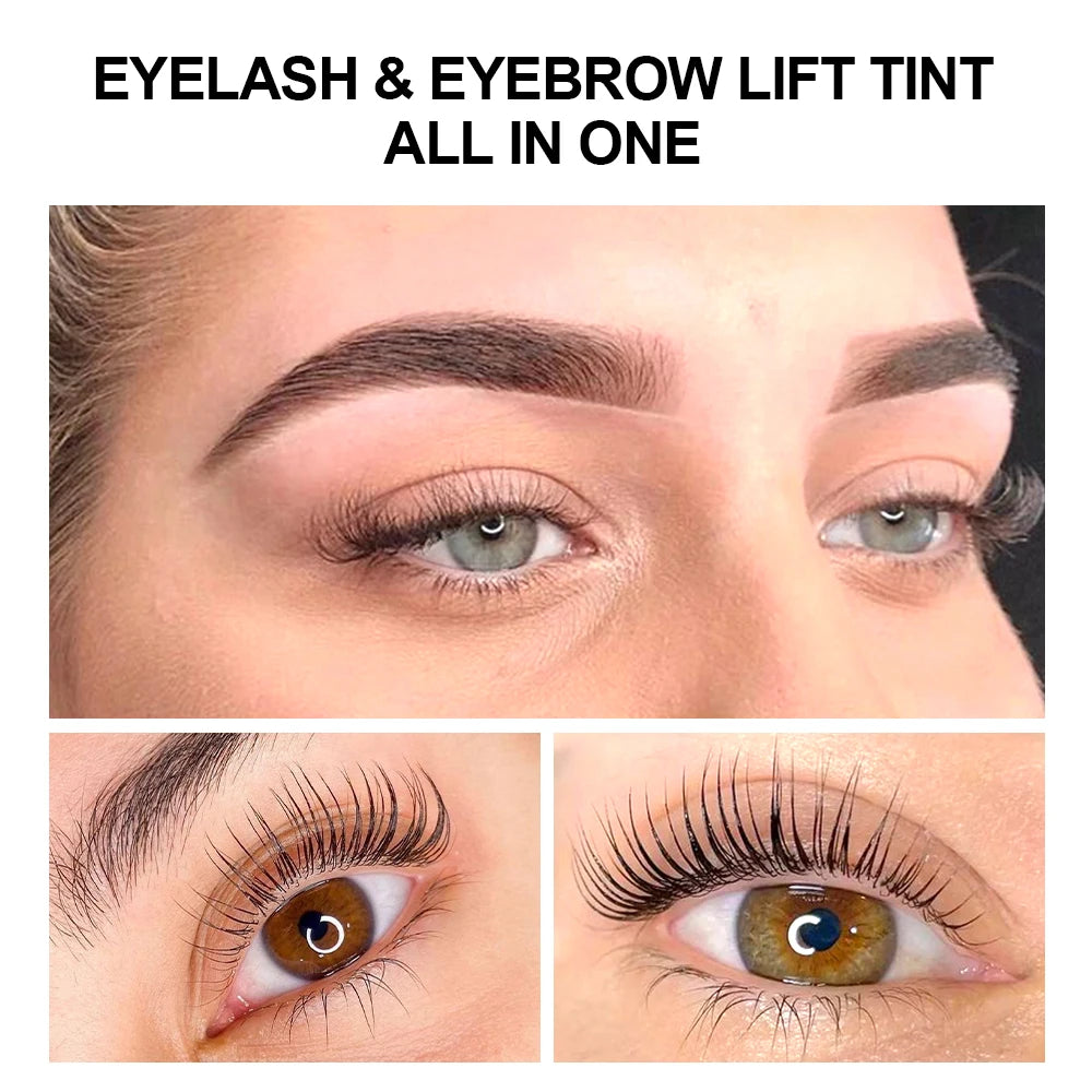 Lash Lift and Brow Tinting Kit and Eyelash Perm Set for Professional Salon Use
