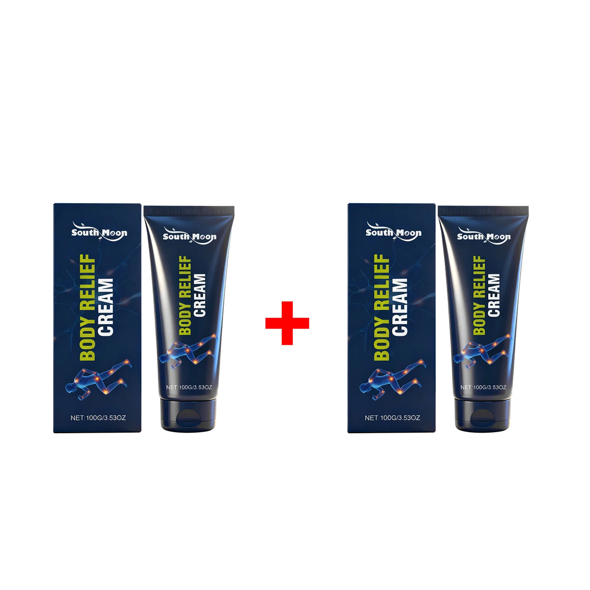 Body Relief Cream and Muscle Massage Lotion for Joint Support and Recovery