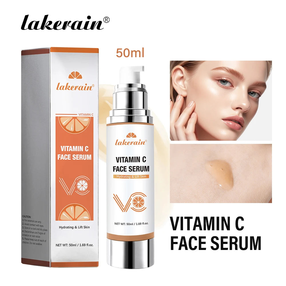 Vitamin C Serum and Brightening Essence for Daily Hydration and Youthful Skin