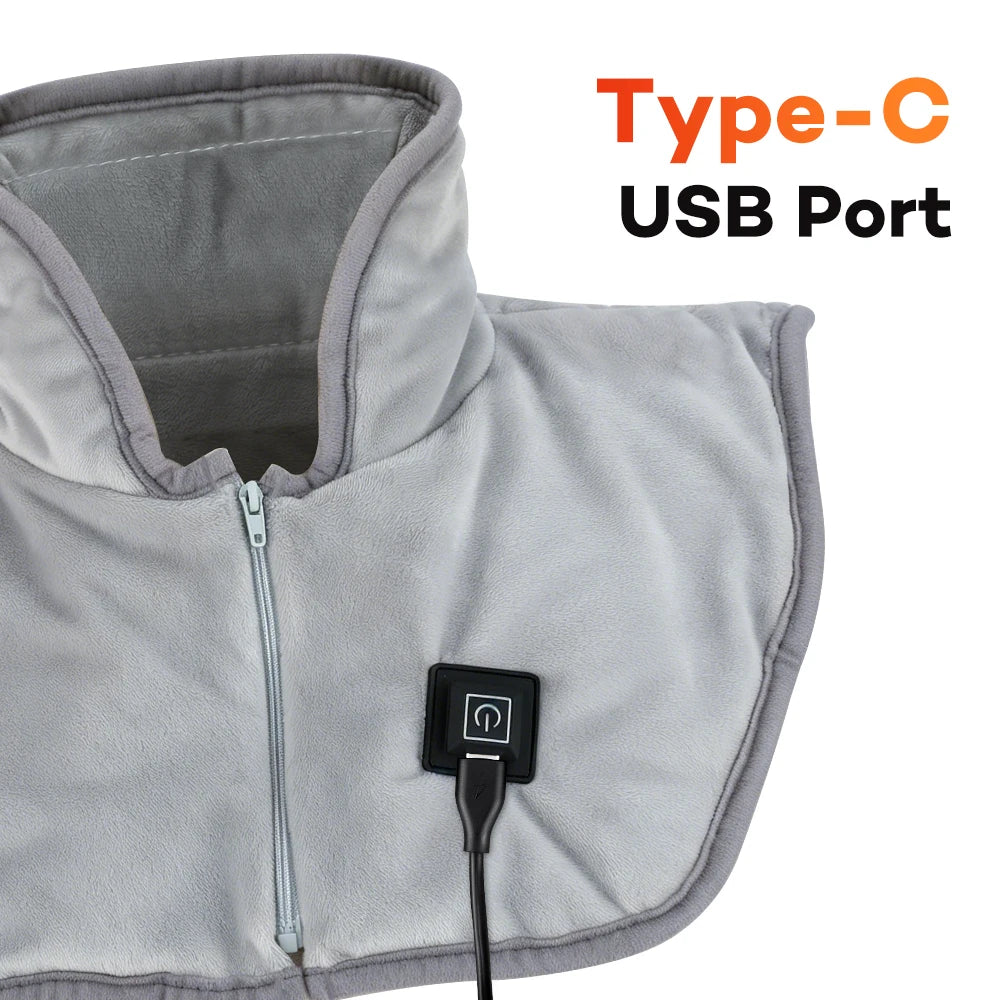 Electric Heating Shoulder Pad and Heated Neck Wrap for Daily Warmth and Relaxation