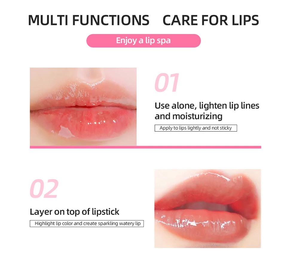 Moisturizing Lip Glow Oil and Hydrating Lip Glaze for Daily Care and Soft Lips - 11