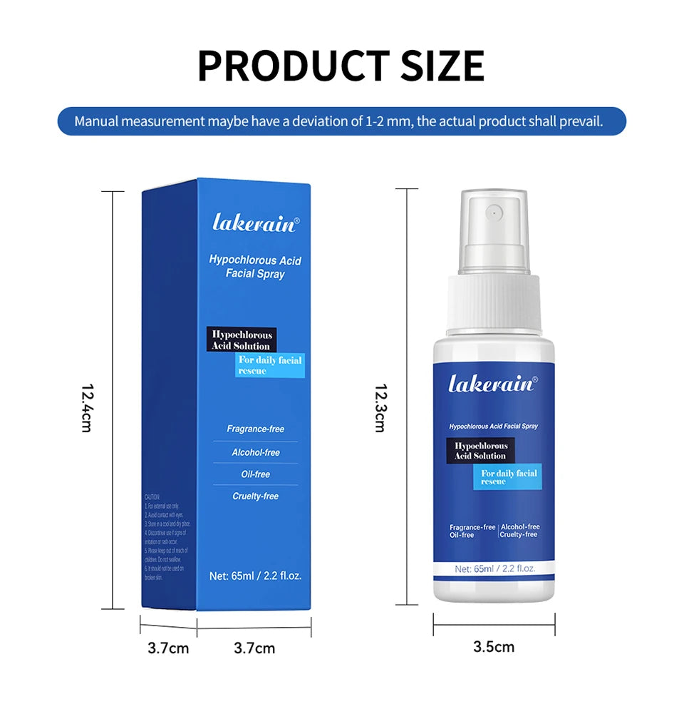 Hypochlorous Acid Spray and Facial Toner for Daily Skin Rescue and Calming - 15