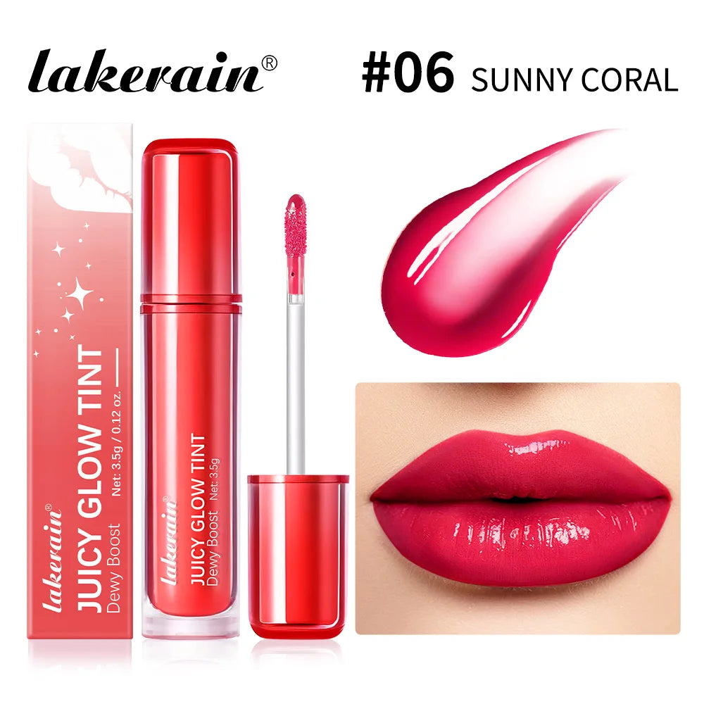 Mirror Lip Glow Tint and Juicy Lip Gloss for Long Lasting Hydration and Shine - 20