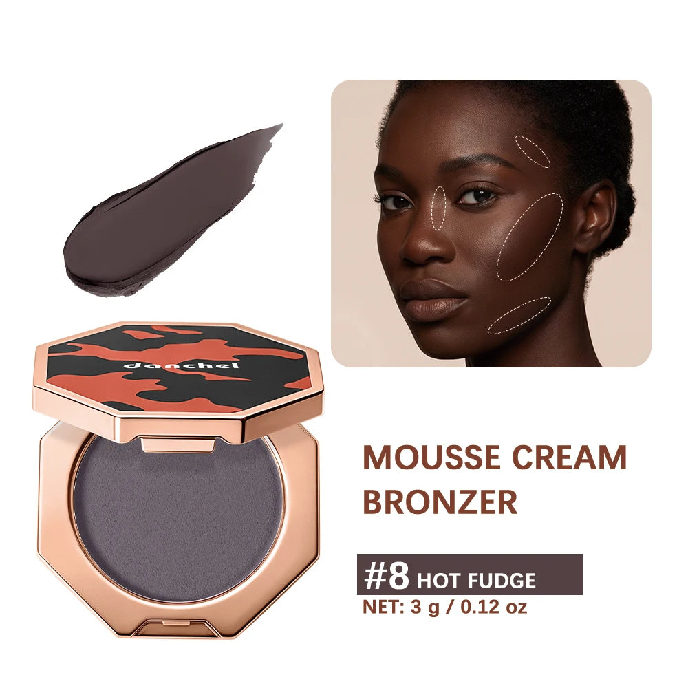 Cream Mousse Bronzer and Face Contour Makeup for Daily Sculpting and Tanning - 23