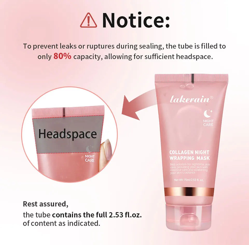 Collagen Night Wrapping Mask and Peel Off Facial Treatment for Overnight Repair - 28