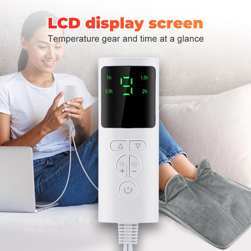 Foot Warmer and Electric Heating Pad for Office or Home Winter Comfort - 13