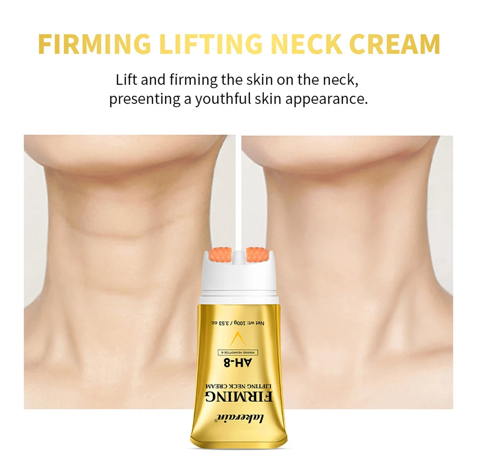 Firming Neck Cream and Anti Wrinkle Roller for Smoother Skin and Neck Lines - 12