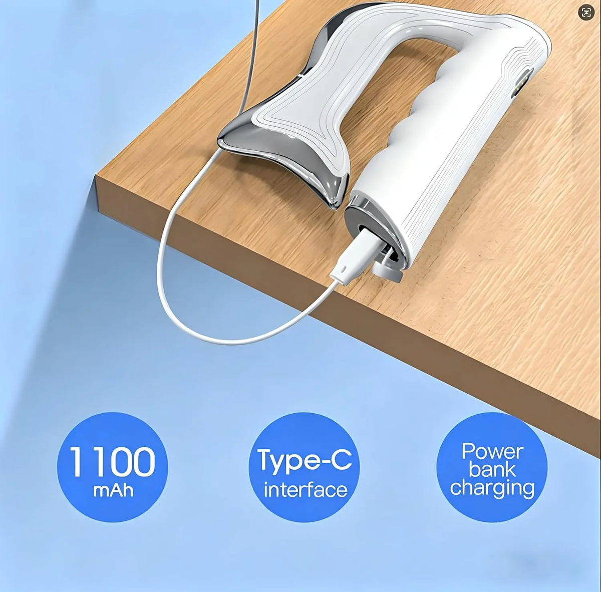 Electric Fascia Knife and Muscle Scraper Tool for Deep Tissue Body Recovery