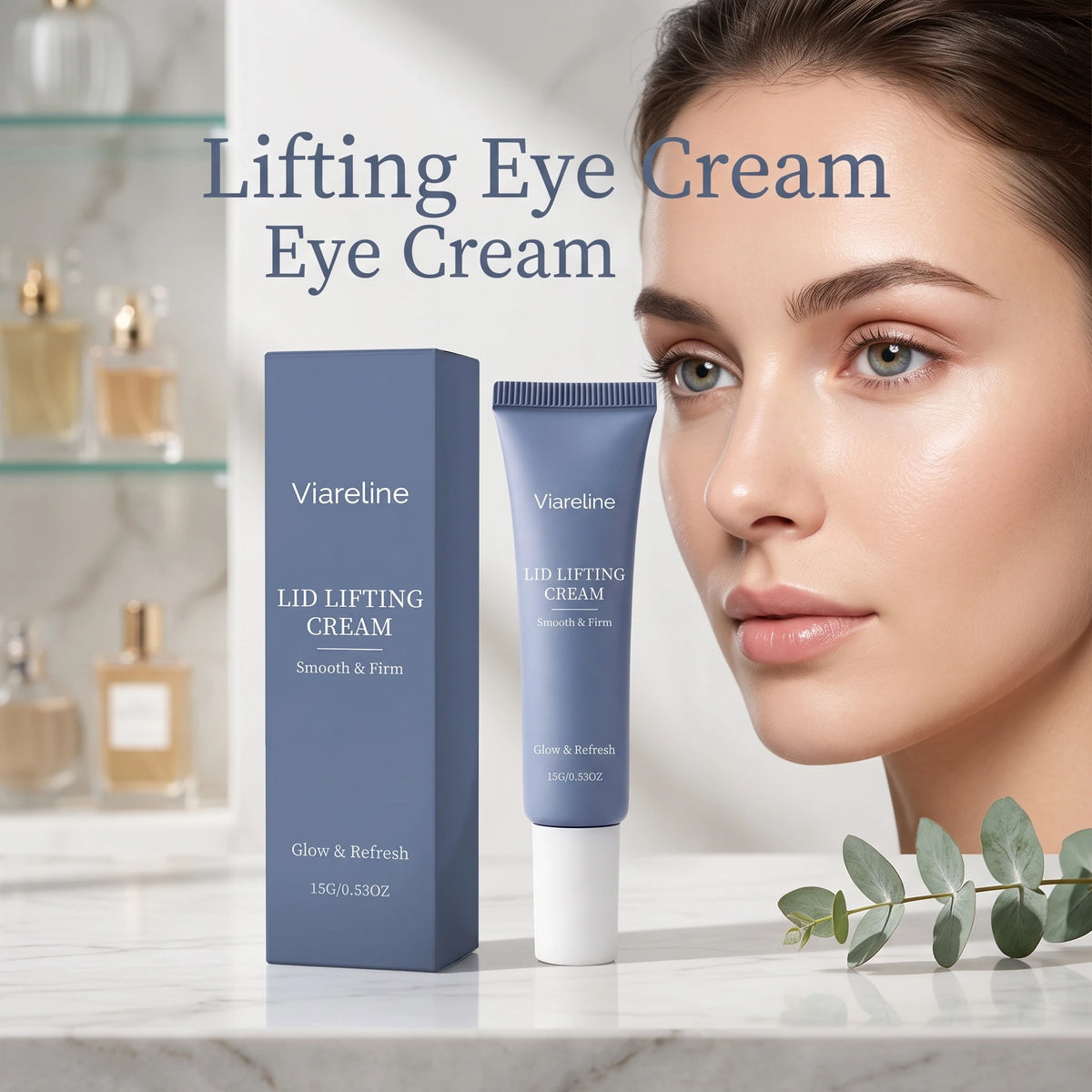 Firming Eye Cream and Dark Circle Remover for Youthful Looking Skin Brightness