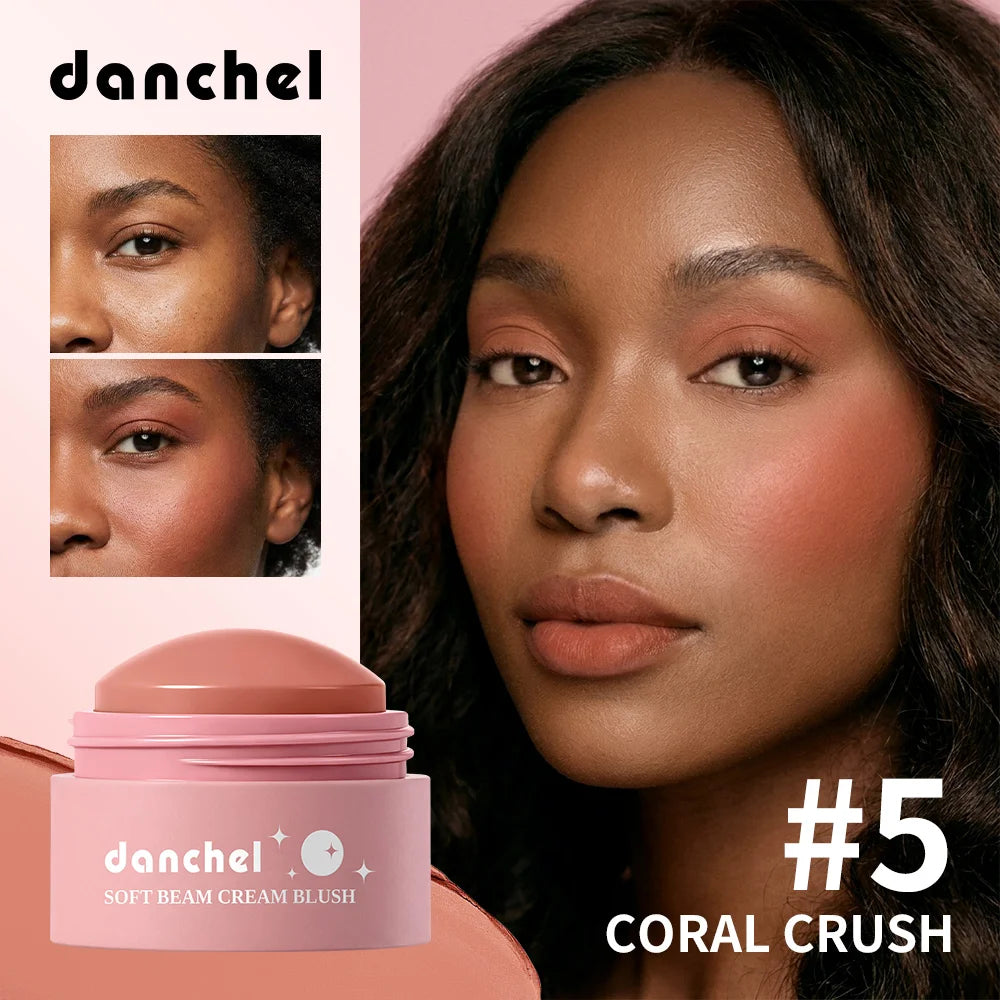 Soft Cream Blush and Multi Use Face Tint for Natural Daily Makeup Looks - 2