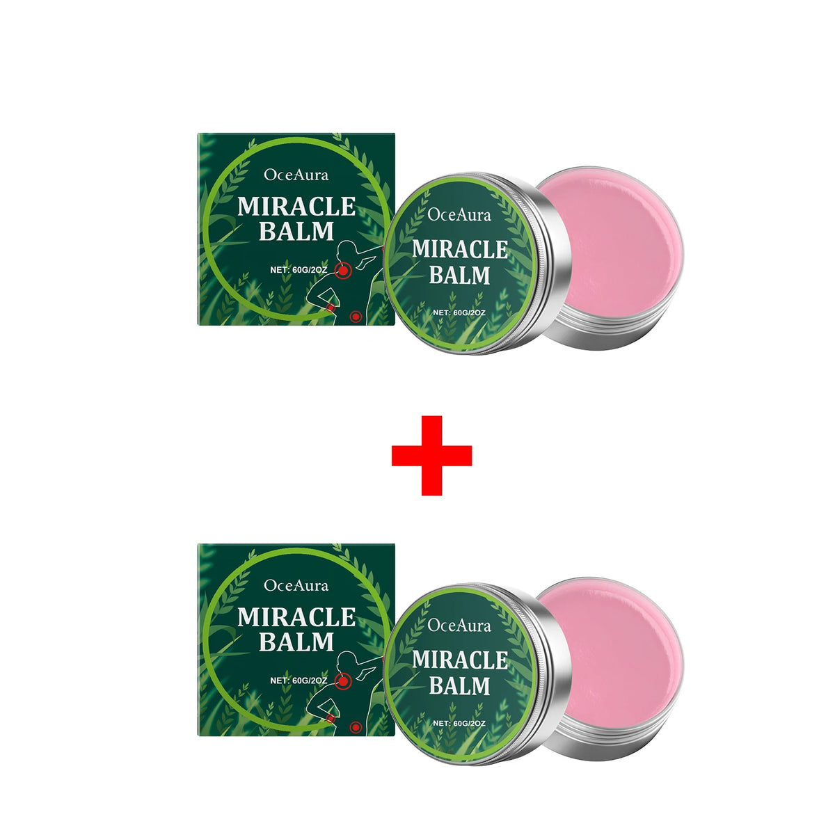 Herbal Body Massage Balm and Muscle Relief Cream for Daily Joint Soreness