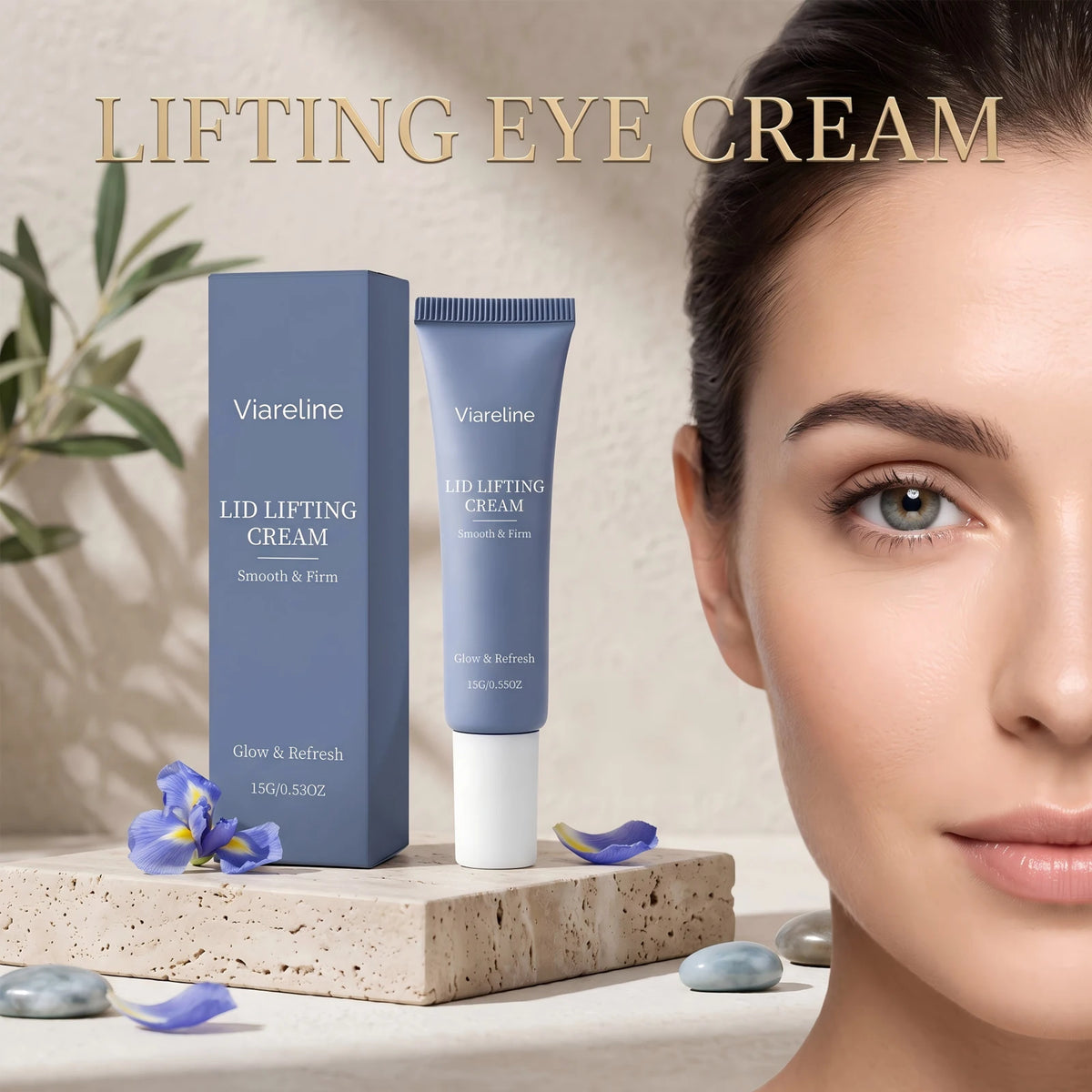 Firming Eye Cream and Dark Circle Remover for Youthful Looking Skin Brightness