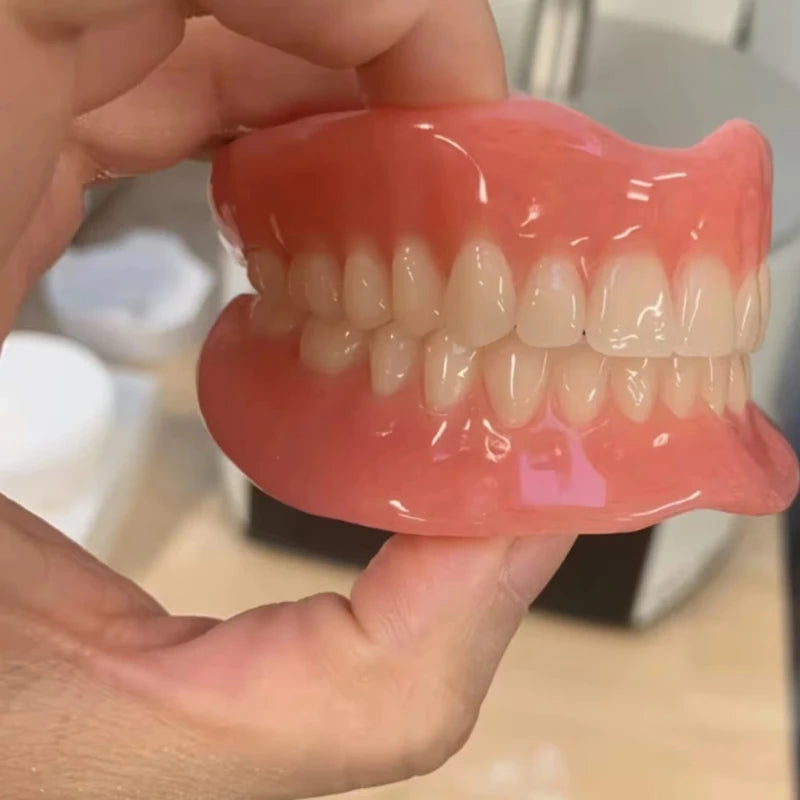 Full Mouth Denture Set and Artificial Teeth for Daily Comfort and Maintenance - 6