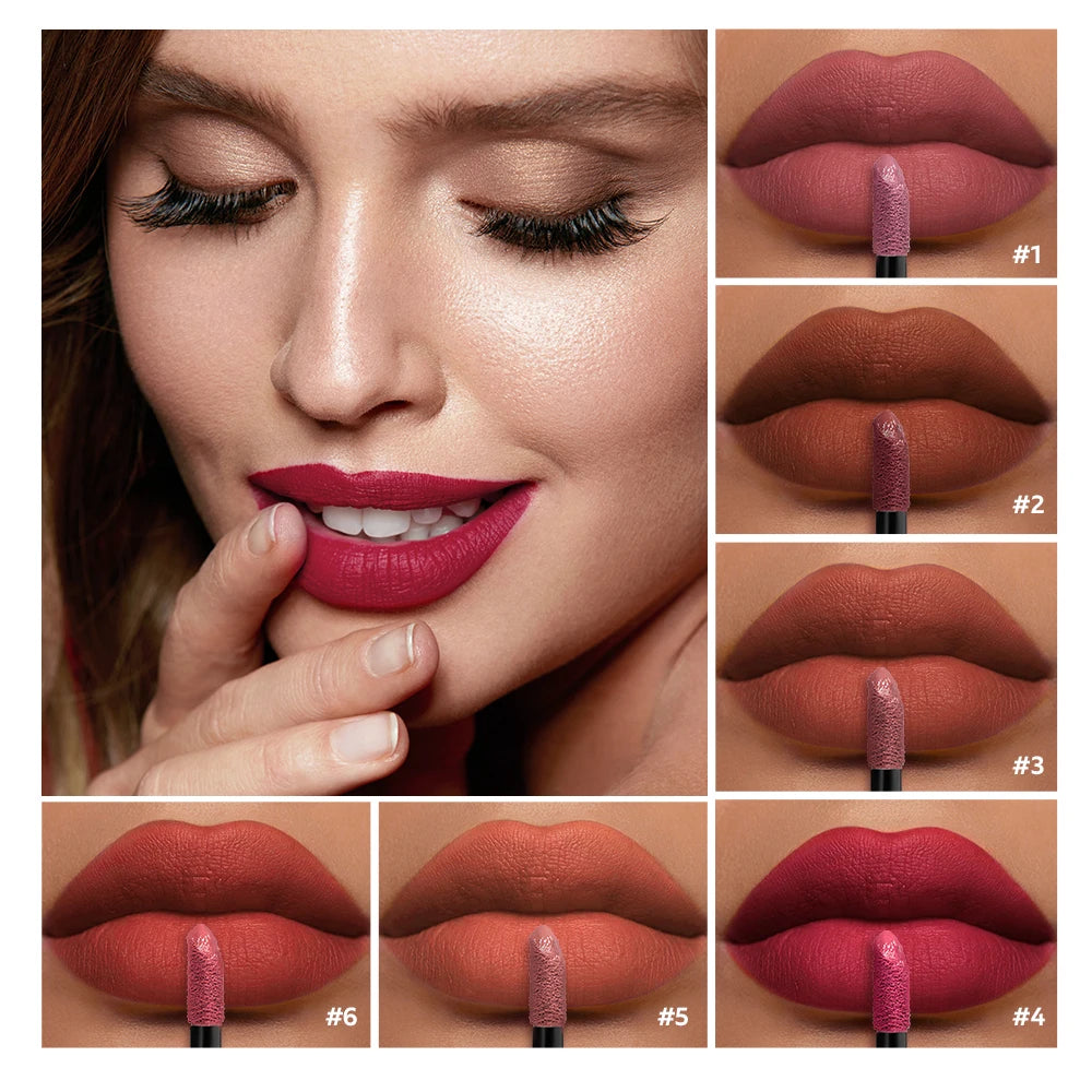 Teddy Lip Tint and Matte Liquid Lipstick for long lasting waterproof natural makeup