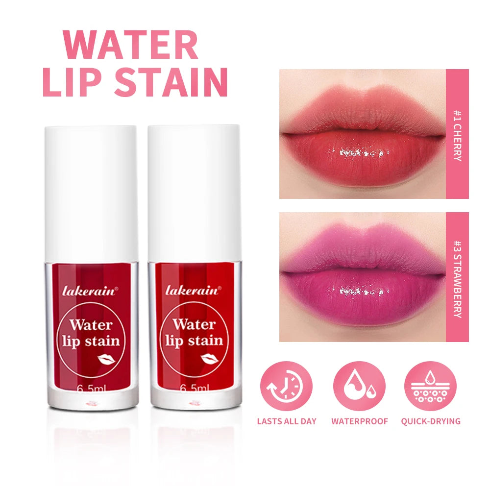 Water Lip Stain and Liquid Blush for Natural Daily Makeup and Hydrated Look - 3