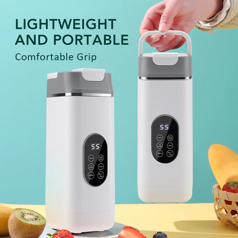 Portable Juicing Cup and Personal Blender for Healthy Drinks on the Go