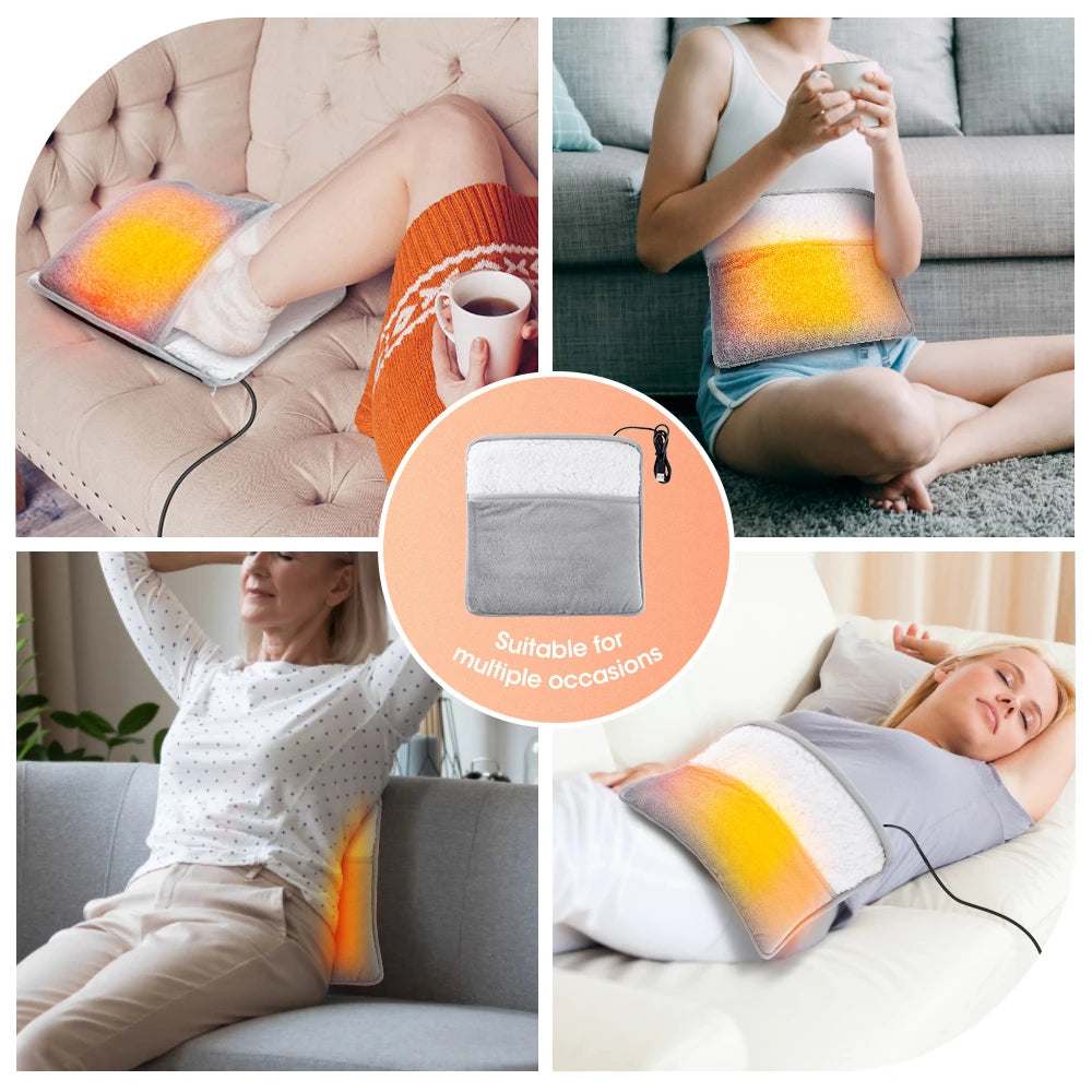 Foot Warmer and Electric Heating Pad for Office or Home Winter Comfort - 24