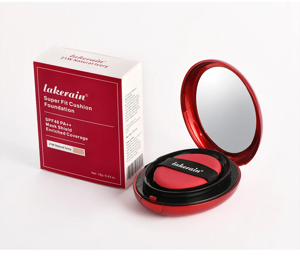 Cushion Foundation Refill and Compact Makeup for Long Lasting Daily Coverage