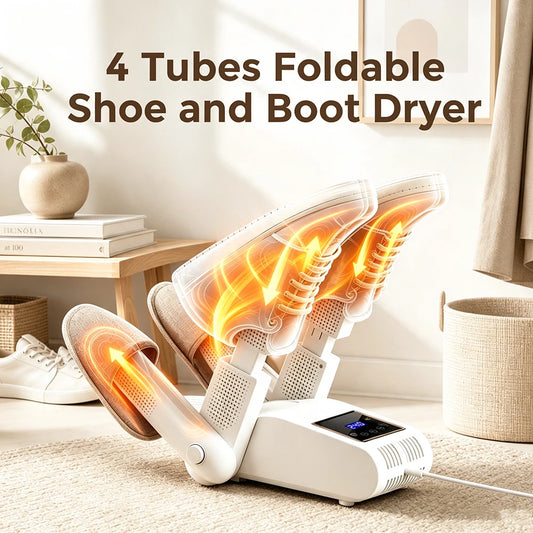 Electric Shoe Dryer and Portable Boot Warmer for Daily Use and Wet Weather Gear