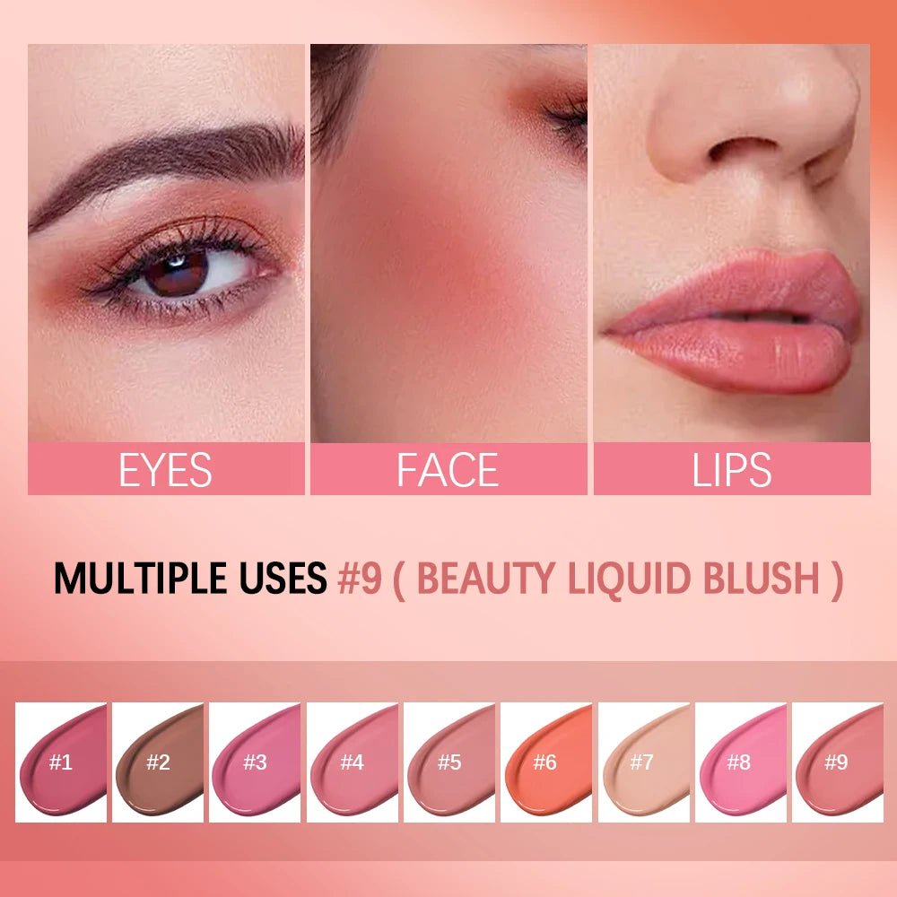 Liquid Blush and Cheek Tint for Natural Flawless Makeup Everyday Wear