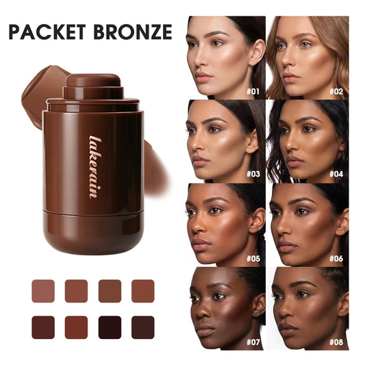 Cream Bronzer Stick and Face Contour Makeup for achieving a sun-kissed look