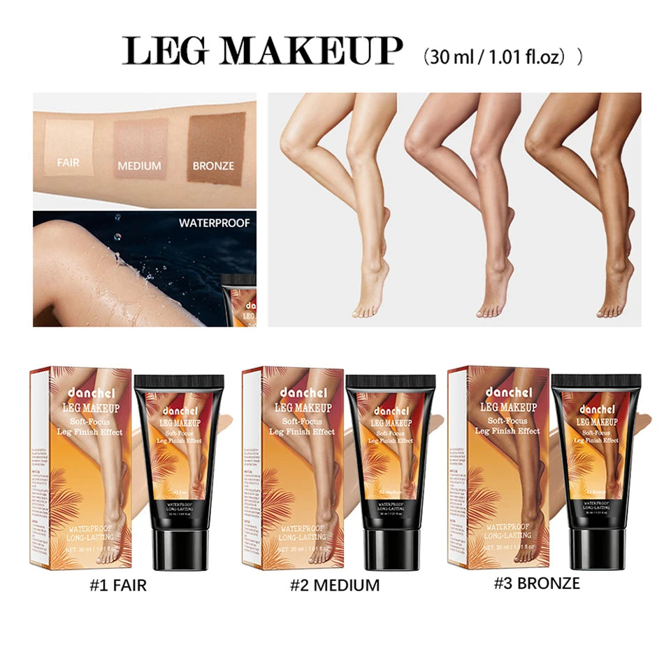 Leg Makeup and Body Foundation Concealer for Flawless Skin During Special Events