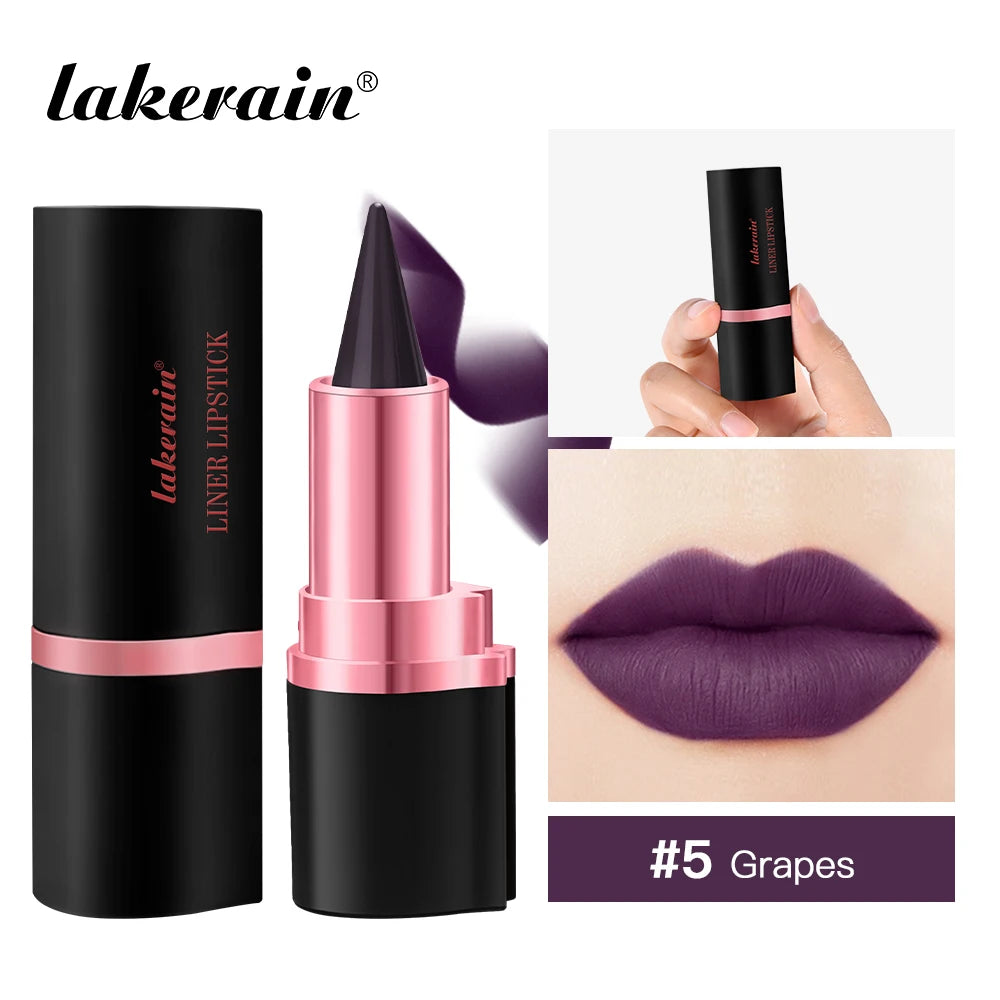 Matte Lip Liner and Lipstick Pen for Long Lasting Waterproof Daily Makeup Look - 30