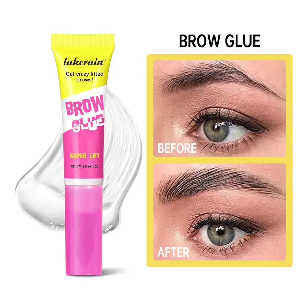 Brow Lamination Gel and Eyebrow Styling Glue for Long Lasting Defined Brows
