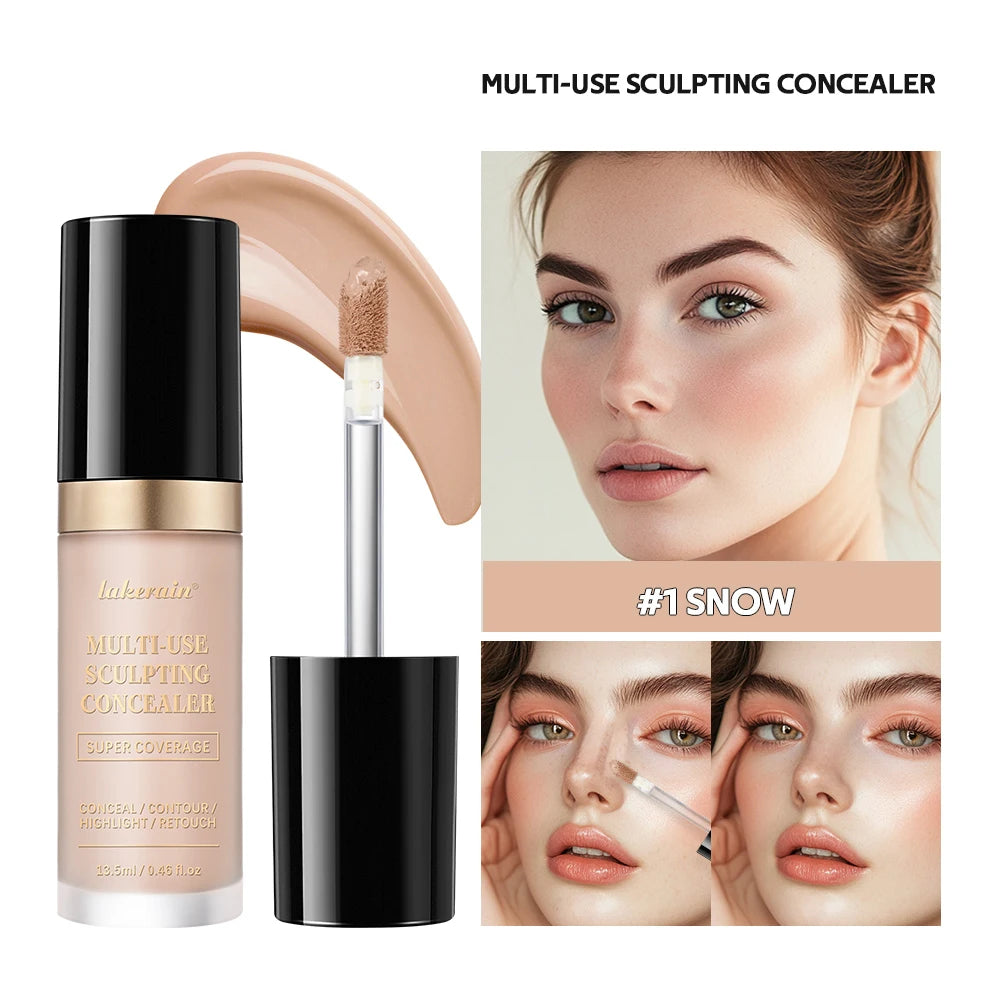 Multi Use Sculpting Concealer and Face Contour Cream for Flawless Makeup - 22