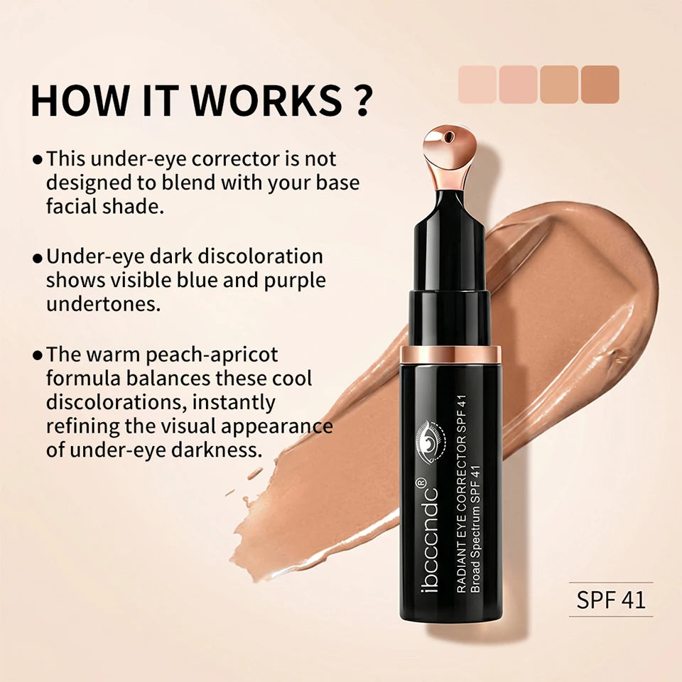 Eye Corrector Concealer and Under Eye Brightening Cream for Daily Dark Circles